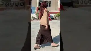Contoh Model Outfit Pakaian Seragam pramuka buk Guru cantik
