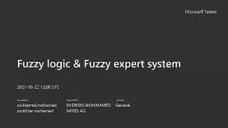 AI SEC #05 | Fuzzy logic and fuzzy expert