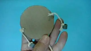 Como fazer cabuletê tambor com materiais recicláveis | Tamborzinho kabuletê sustentável fácil fazer