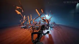 Unreal Engine Simulation Retiming with Chaos Destruction Cache
