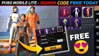 Free Outfit Glitch in pubg Mobile Lite । Pubg lite redeem code today । Free Outfit Redeem Code Here🔥