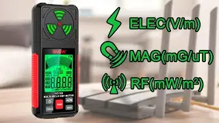 EMF метр GD189, измеритель электрического магнитного и электромагнитного полей