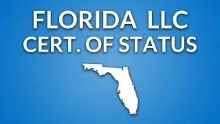 Florida LLC - Certificate of Status