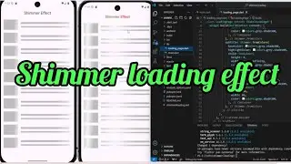 How to create Shimmer loading effect for your app or website in Flutter?