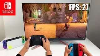 It Takes Two Nintendo Switch Local Co-Op is so FUN! Gameplay and FPS Test