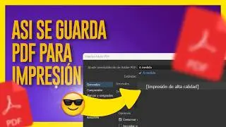 ✅ Como GUARDAR PDF para IMPRESIÓN en illustrator