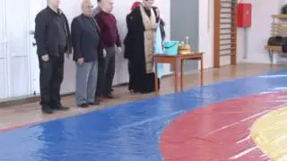 GZT.MD, Бельцы, освящение спортшколы борьбы и бокса Б. Петухова.
