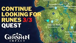 Continue looking for runes Quest Genshin Impact