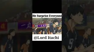 He Suprised Everyone || Haikyuu short