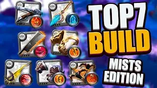 Top 7 Best Build Mist Solo 😋😋 #albiononline #albionpvp