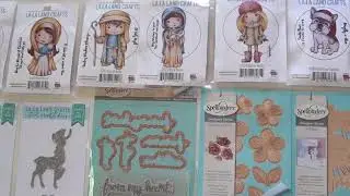 NEW Tim Holtz Stencils, Spellbinders, LaLaLand Crafts