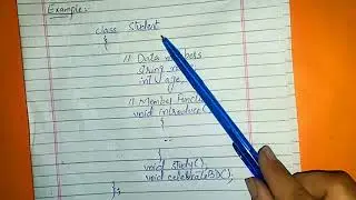 What are Data Members and Member Functions in C++