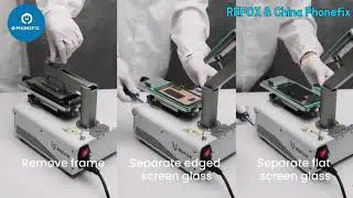REFOX RF20 Universal Screen Heating Separating Machine: Glass Separation/Frame Removal