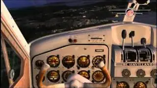 FSX - Default DeHavilland Beaver Crazy Landing