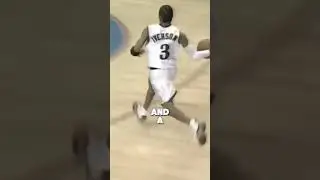 "Allen Iverson's Spectacular Assist Highlights: A Playmaker's Masterclass" #shorts