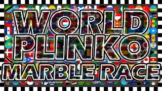 World Plinko Marble Race 2019 - Algodoo