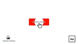 Create Youtube Subscribe Button Animation In After Effects