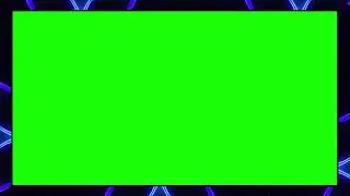 neonlight frame | moving light border | green screen border | neonlight border