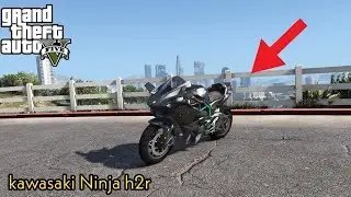 GTA V : HOW TO INSTALL KAWASAKI NINJA H2/H2R BIKE MOD 🔥🔥
