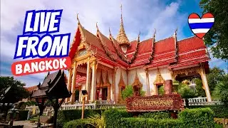 LIVE LOCAL MORNING MARKET IN BANGKOK 🇹🇭