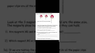 Strength of Magnet- Activity