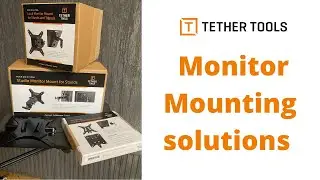 3 ways to mount your monitor with Tether Tools