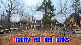 Setting up Diesel Tanks For the Bobcats