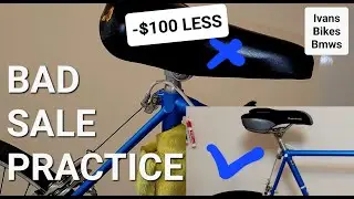 Why Slamming The SADDLE is BAD Practice During Your Bike Sale | 4K