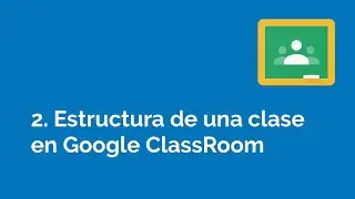 2. Estructura de una clase de Google  ClassRoom