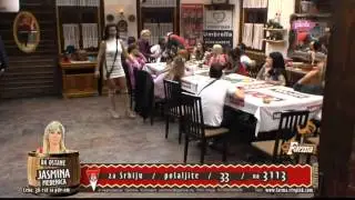 Farma 7 - Dušica simulira masturbaciju