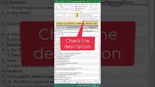 Extract Emails from Any Text: Excel Advanced Guide