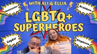 Dad & Daughter Create LGBTQ+ Superheroes!