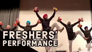 Bhangra Performance | Freshers | Punjabi Mashup | Latest Punjabi Songs | Folking Desi