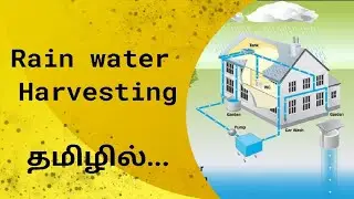 Rainwater harvesting #மழைநீர்_சேகரிப்பு