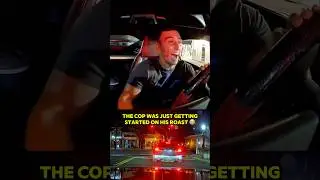 COP ABSOLUTELY ROASTED US! 