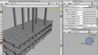 3dbuzz - Houdini bridge contest - Houdini Bridge lesson05 towers (6/13)