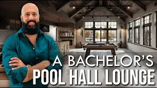 I Created a Bachelor's Billiard Room