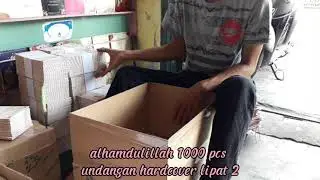 Ambyar Mak Pyar 🎶🎶 Packing Undangan Hardcover dulu