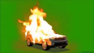 Land Rover on Fire 1080p 24fps
