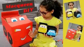 DIY Macqueen car I Macqueen's box car I amazing and creative lightning Macqueen  I creative video
