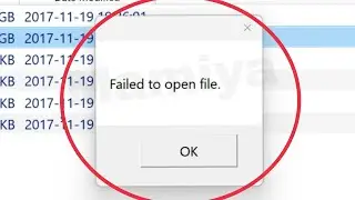 Pc Fix Failed to open file || Rar & Zip in Windows 11,10,8,7