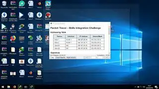 How to 2.4.1.2 Packet Tracer - Skills Integration Challenge