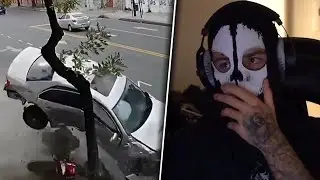Not for the faint of heart!😱 Moji reacts to Car Crash Compilation