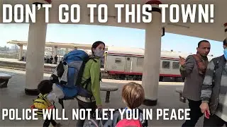 DON'T GO TO THIS TOWN ON THE WAY TO LUXOR / MINYA VLOG / POLICE WILL FOLLOW YOU AROUND EVERYWHERE