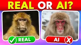 Spot the Real vs Fake in 5 Seconds! | AI vs REAL Quiz 🤖🔥🤯 #2