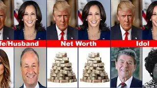 Kamala Harris VS Donald Trump Comparison