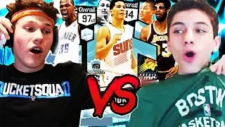 6 DIAMONDS ON THE LINE?! INSANE WAGER VS JESSERTHELAZER! NBA 2K17 MYTEAM