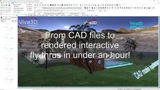 From CAD to interactive 3D in under an hour