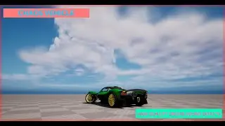 Unreal Engine 5. Chaos Vehicle. High Quality Engine Sounds Control.