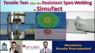 Tensile Test on Spot Welded Sheets in Simufact